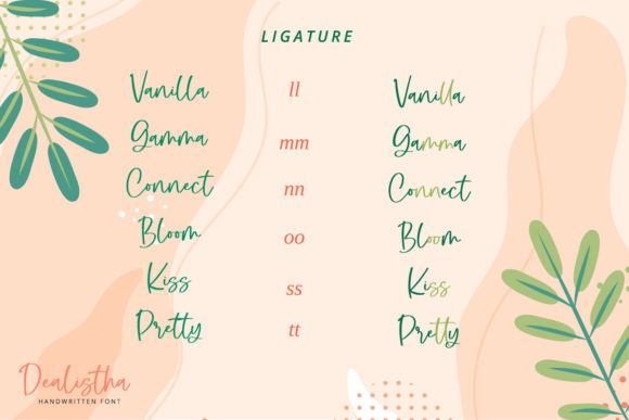 Dealistha Font - Preview 6
