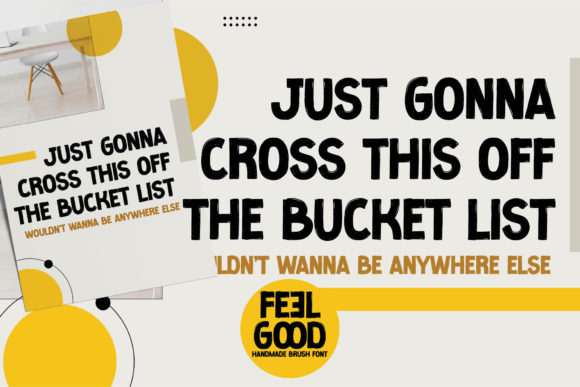 Feel Good Font - Preview 4