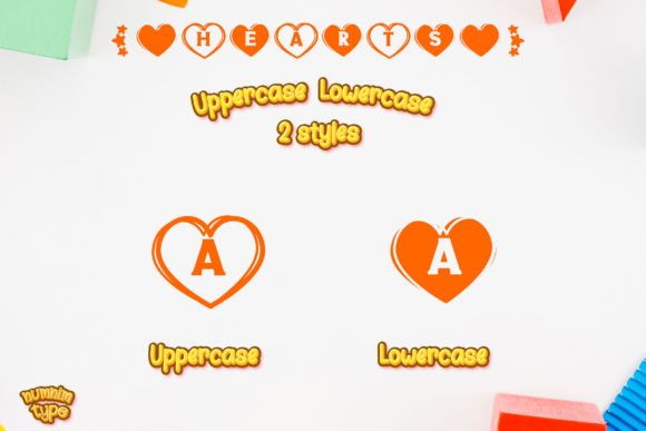 Hearts Font - Preview 4