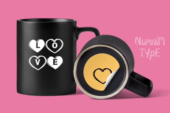 Hearts Font - Preview 5