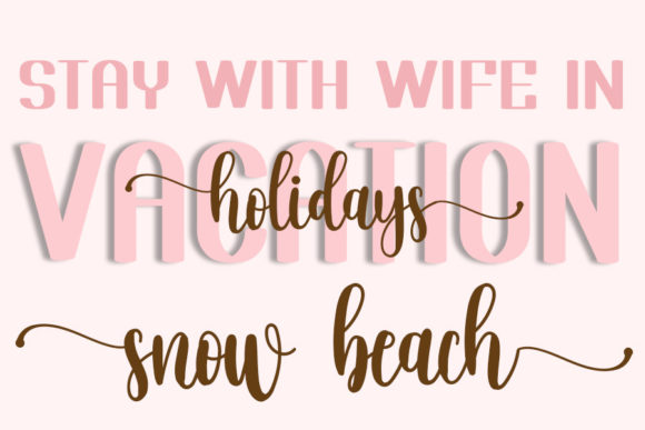 Hearts Handmade Font PNG with transparent background - Preview 1
