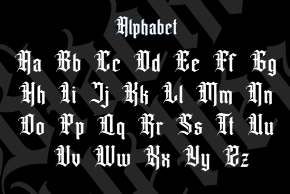 Loyaltos Font Font PNG with transparent background - Preview 2