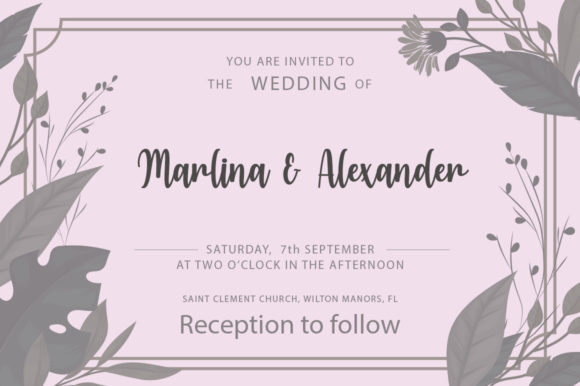 Malika Flower Shop Font PNG with transparent background - Preview 3