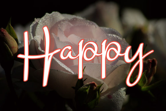 Pretty Girls Font PNG with transparent background - Preview 2