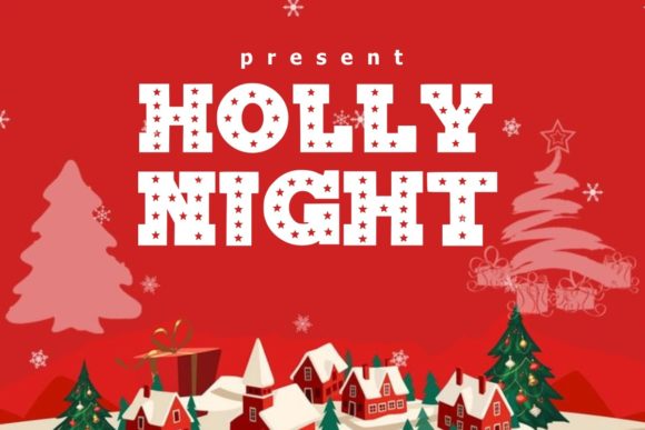 Christmas Star Font - Preview 1