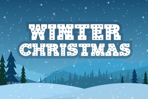 Christmas Star Font - Preview 2