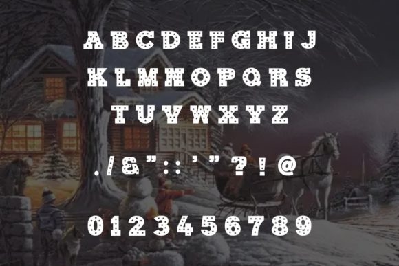 Christmas Star Font - Preview 5