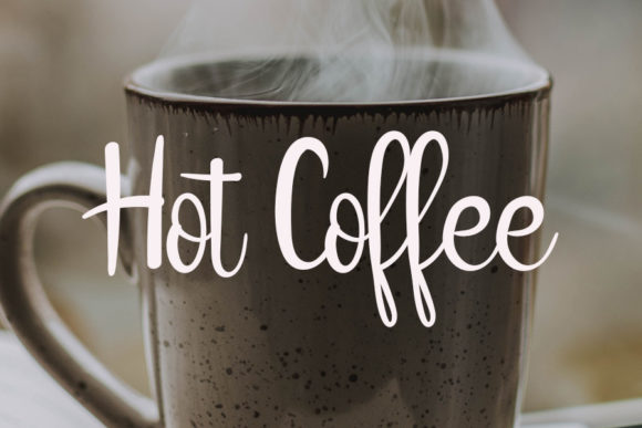 Coffee Font - Preview 1