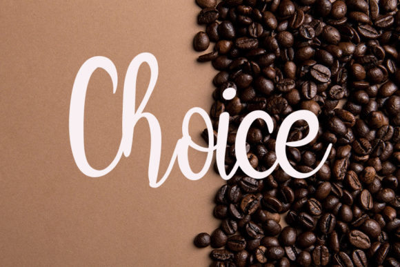 Coffee Font - Preview 2