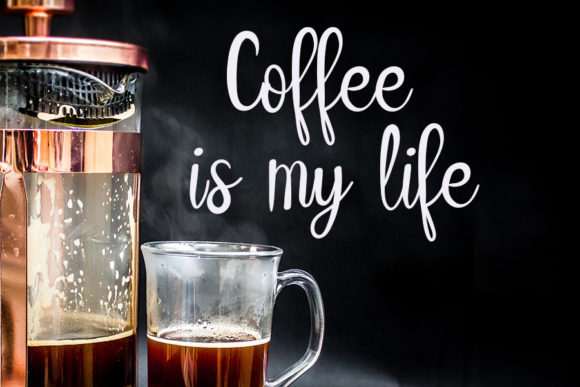 Coffee Font - Preview 3