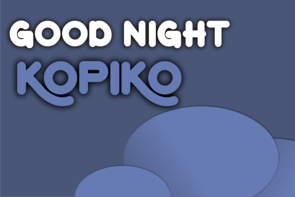 Kopiko Font PNG with transparent background - Preview 1