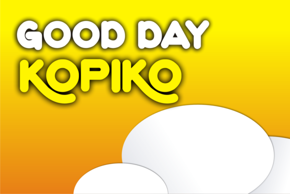 Kopiko Font PNG with transparent background - Preview 2