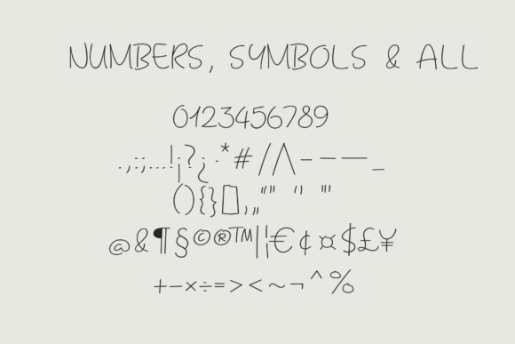 Long Story Short Font font preview - 1