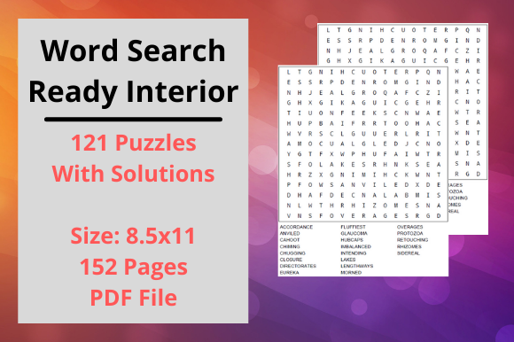 Christmas Word Search Puzzle Books Graphic by Luham Digital Products ...