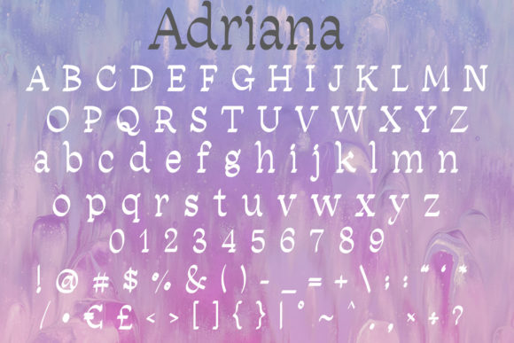 Adriana Font - Preview 3