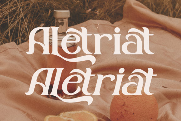 Aletriat Font - Preview 2