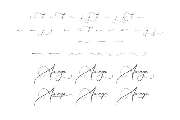 Amaya Font - Preview 6