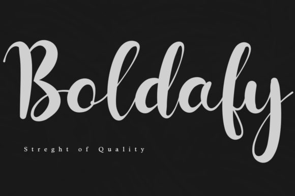 Boldafy Font - Preview 3