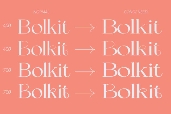 Bolkit Font - Preview 4