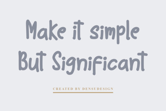 Boorney Font - Preview 1