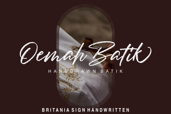 Britania Sign Font - Preview 4