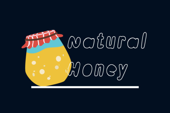Chewy Gummy Font - Preview 2