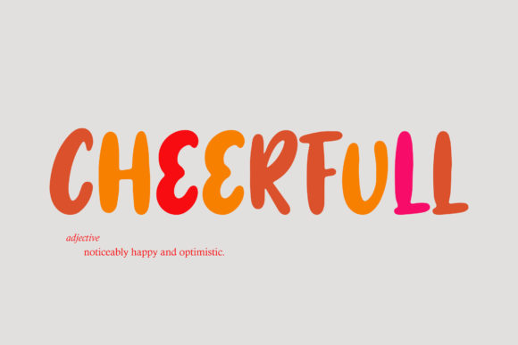 CreamPie Font - Preview 1