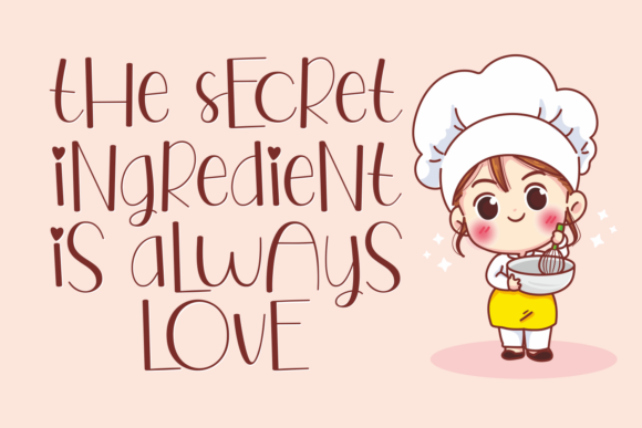 Cute Aeshly Font - Preview 1