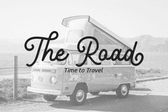 Flatty Monoline Font - Preview 3