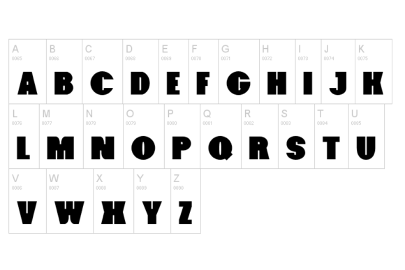 Foxxy Font PNG with transparent background - Preview 1