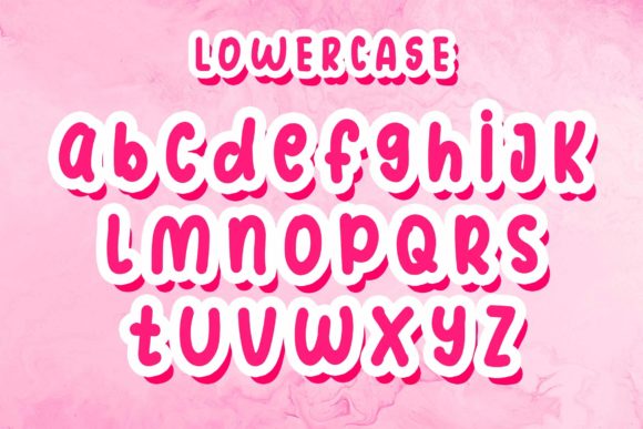 Fruits Donut Font - Preview 4