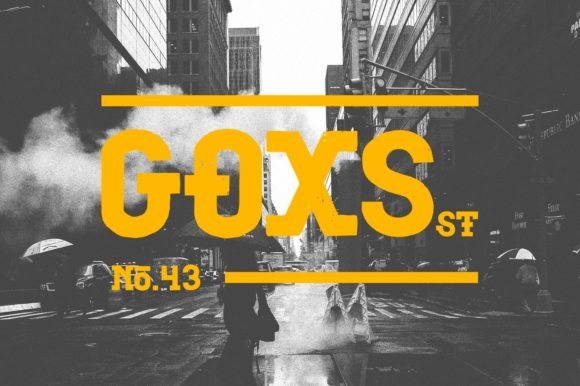 Gobr Font - Preview 3