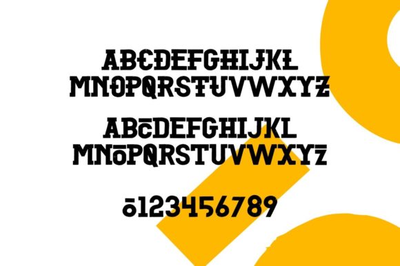 Gobr Font - Preview 4