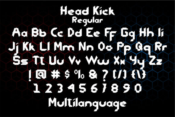Head Kick Font - Preview 2