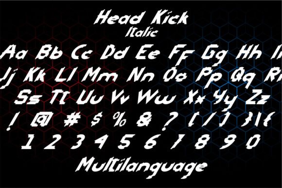 Head Kick Font - Preview 4