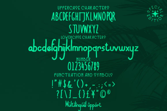 Hella Fella Font PNG with transparent background - Preview 4
