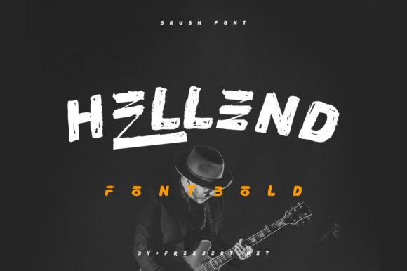 Hellend Font - Preview 1