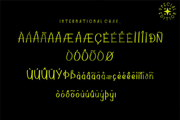 Januworry Font PNG with transparent background - Preview 6
