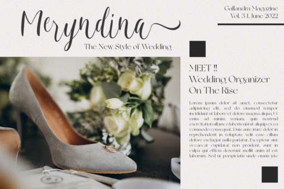 Leticia Font font preview - 6
