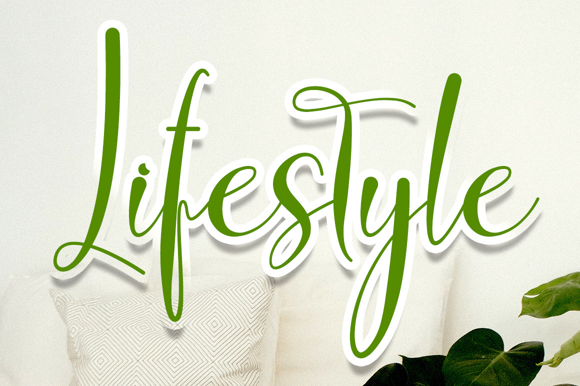 Lifestyle Font by fahmistudio99 · Creative Fabrica