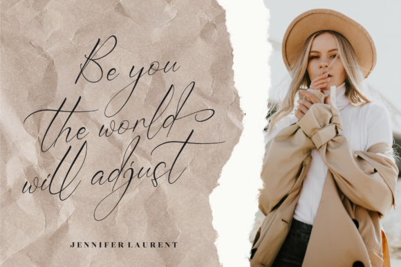 Nattasha Beautica Font PNG with transparent background - Preview 2