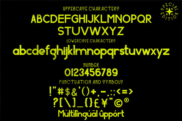 Petter Sans Font PNG with transparent background - Preview 3