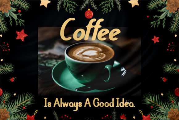 Rain Fall Font PNG with transparent background - Preview 1
