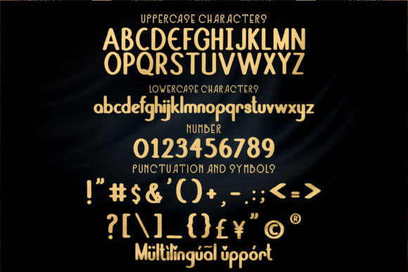 Rain Fall Font PNG with transparent background - Preview 2