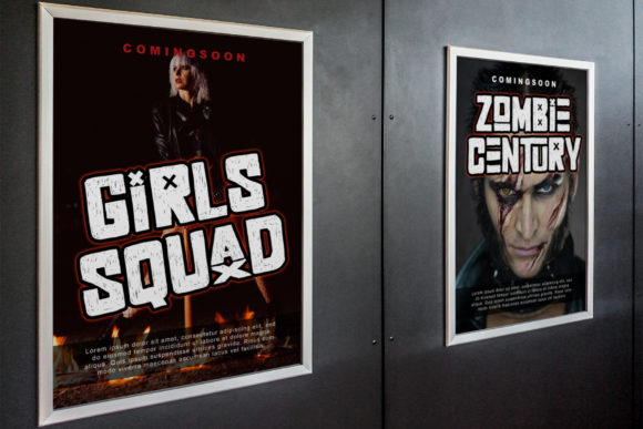 Rocker Squad Font PNG with transparent background - Preview 4