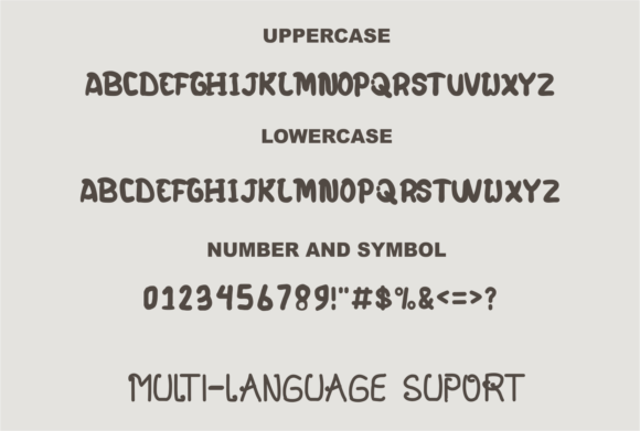 Saga Story Font font preview - 3