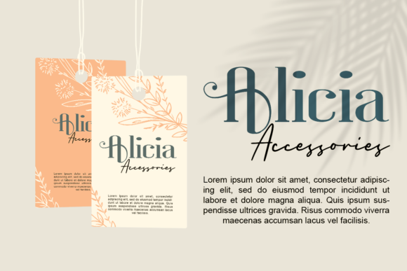 Sannia Font PNG with transparent background - Preview 5