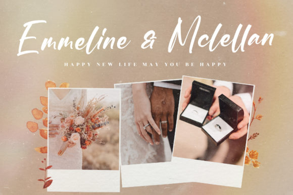 Santallria Font PNG with transparent background - Preview 5