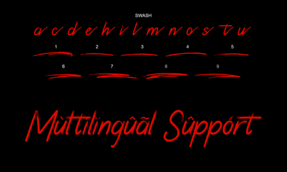Shooter Font PNG with transparent background - Preview 4