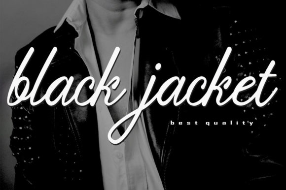 Black Zone Font PNG with transparent background - Preview 1
